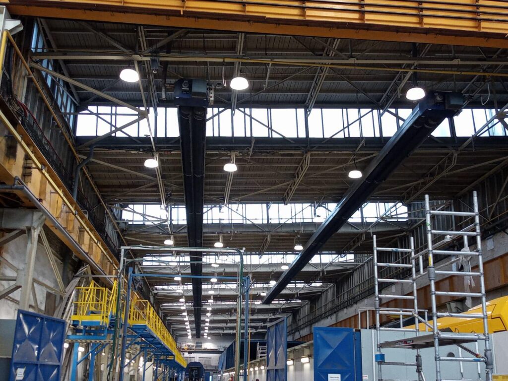 396325602 862483672076489 385699424405173652 n | LED осветљење Хала Ц + Тестиралиште – Шкода Вагонка